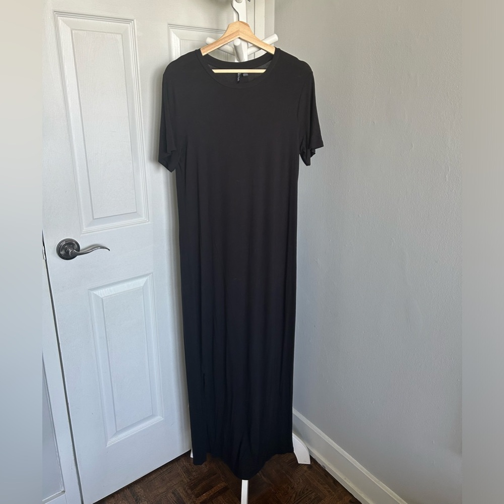Pieces Black Maxi Dress